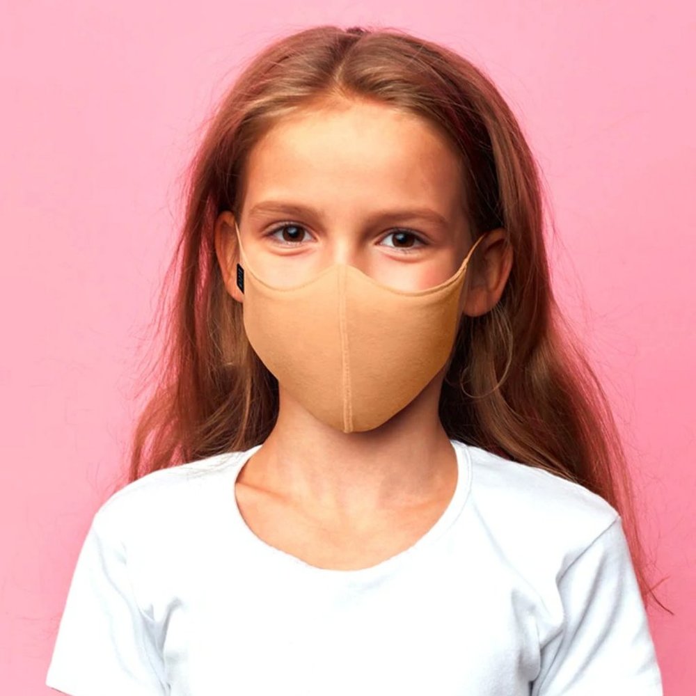 BLOCH B-Safe Sand/Nude Childrens Face Mask A001C